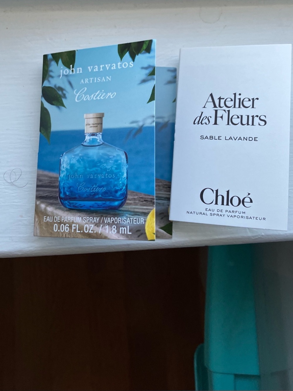 Sephora John Varvatos and Chloe sample set